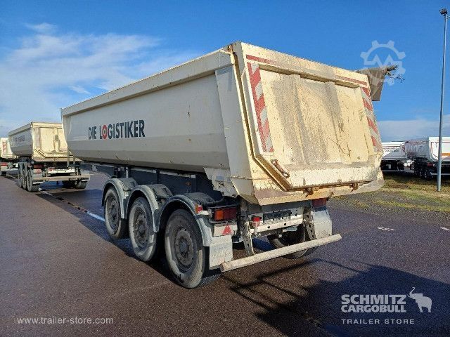 Tipper semitrailer Langendorf Kipper Stahlrundmulde 24m³