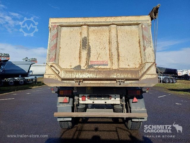 Tipper semitrailer Langendorf Kipper Stahlrundmulde 24m³