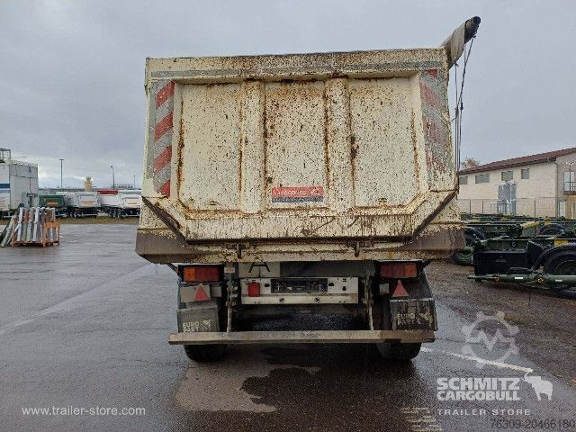 Tipper semitrailer Langendorf Kipper Stahlrundmulde 24m³