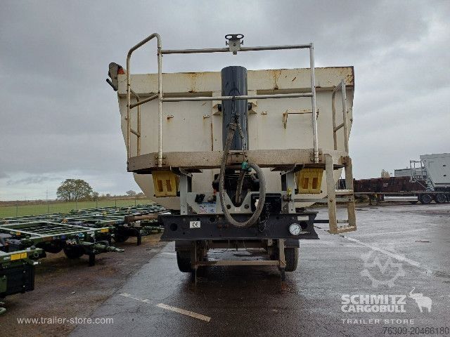 Tipper semitrailer Langendorf Kipper Stahlrundmulde 24m³