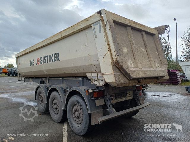 Tipper semitrailer Langendorf Kipper Stahlrundmulde 24m³