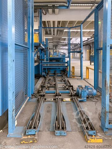 Layer palletizer for (strapped) bundles Segbert ZPA 80/35