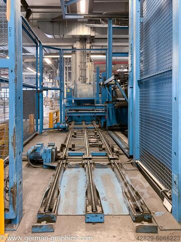Layer palletizer for (strapped) bundles Segbert ZPA 80/35