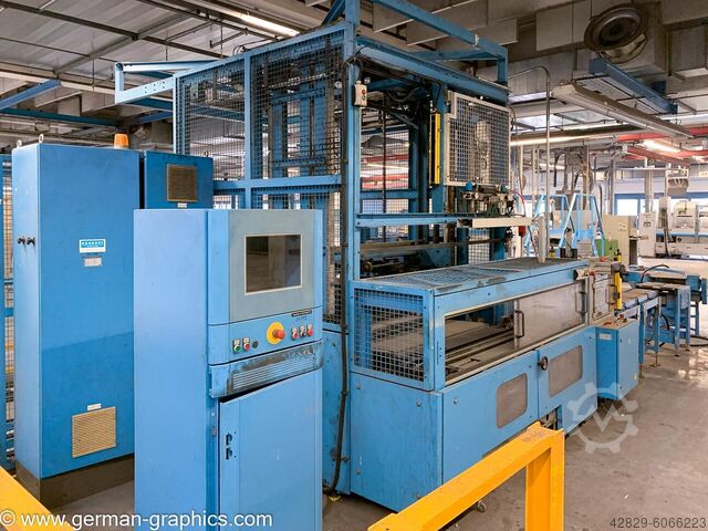 Layer palletizer for (strapped) bundles Segbert ZPA 80/35
