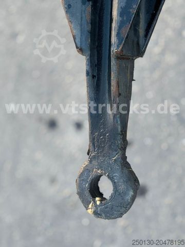 Anhänger mit offener Pritsche KRONE Krone AZ 18F Baustoff ANhänger