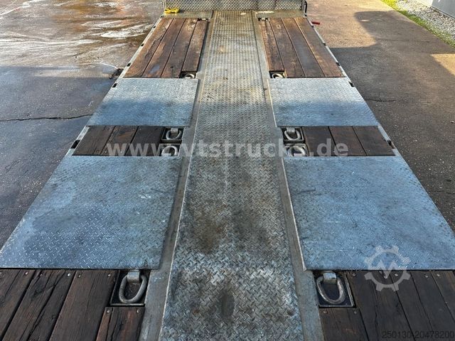 Tieflader-Sattelauflieger Özsan VEGA 2Achs Tieflader Rampen