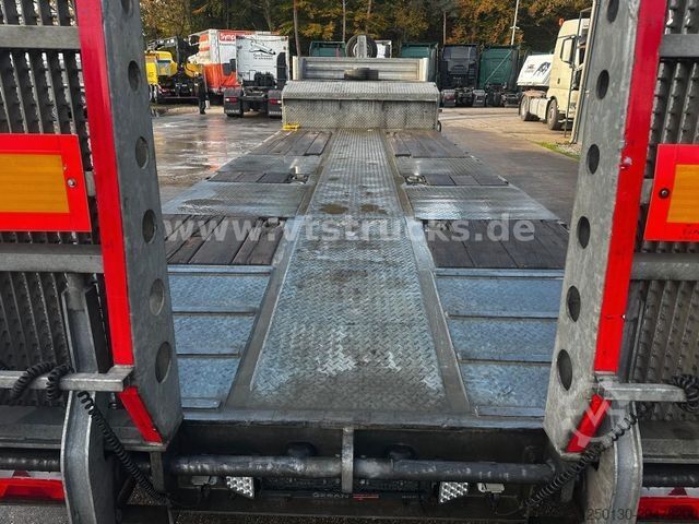 Tieflader-Sattelauflieger Özsan VEGA 2Achs Tieflader Rampen