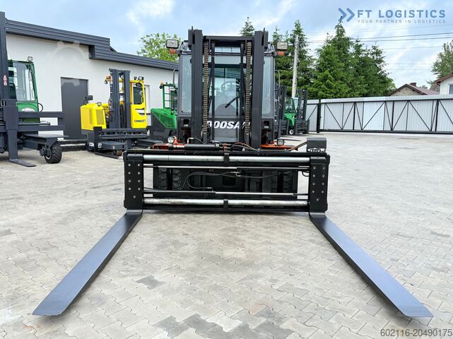Vierrad-Gabelstapler DOOSAN 70 / DUPLEX / FORK 2500MM / POSITIONER