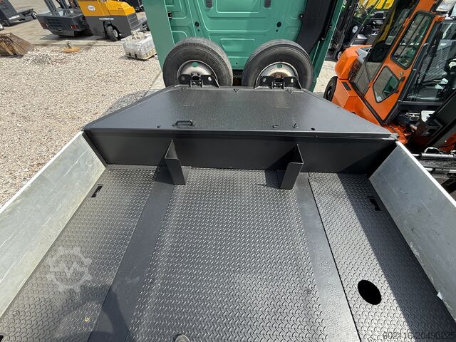 Tieflader-Sattelauflieger zum Transport von Baumaschinen FAYMONVILLE FAYMONVILLE STZ-6WAU – 6 AXLES – 92.2GVW