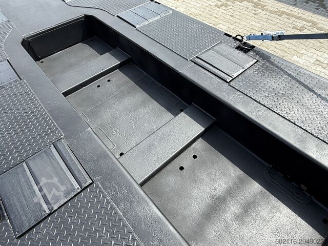 Tieflader-Sattelauflieger zum Transport von Baumaschinen FAYMONVILLE FAYMONVILLE STZ-6WAU – 6 AXLES – 92.2GVW