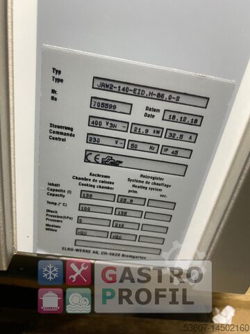 Rührwerkskochkessel Elro JRW2-140-EID