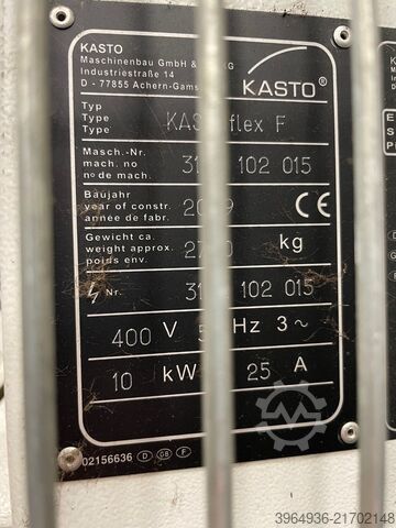 CNC metal sawing center Kasto Kasto Kastoflex F