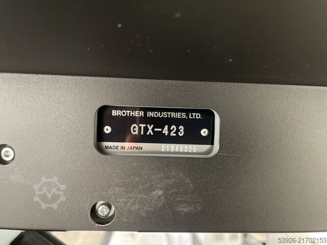 Siebdruckmaschine Brother GTX-423 package incl. Schulze powder 4050, KN-800