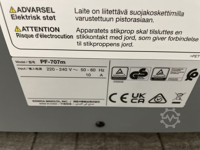 Digitaldruckmaschine Konica Minolta AccurioPress C4080 incl. Fiery, booklet, paper deck