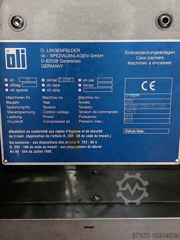 Kartonverpackungsmaschine Oli 310 Olimat 1