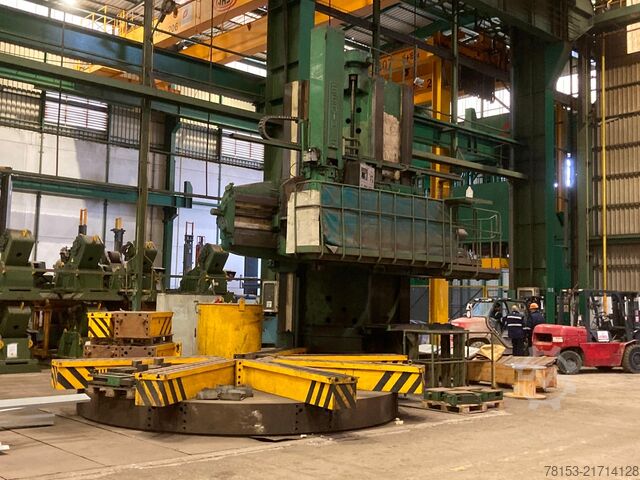 5,000mm Vertical Boring Mill Berthiez JO-9375