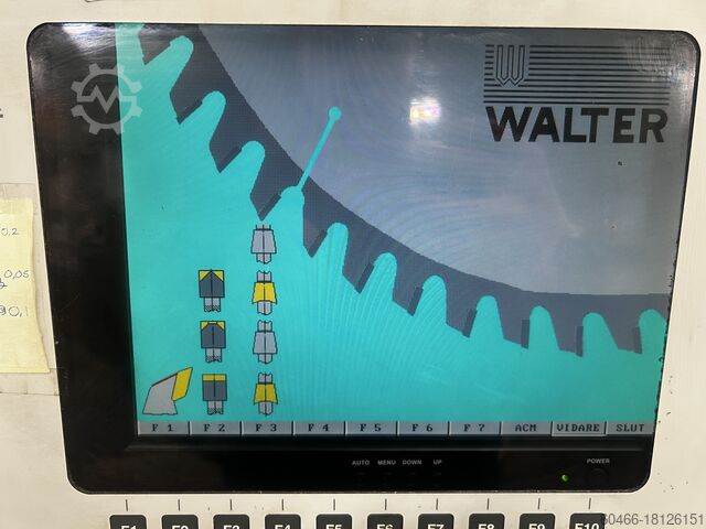 HM SĂ€gen Schleifmaschine WALTER Woodtronic NC4 loader