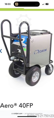 Dry ice blasting equipment Cold Jet Aero 40 FP