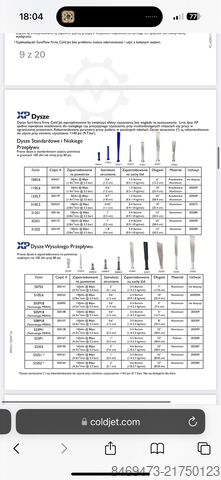Dry ice blasting equipment Cold Jet Aero 40 FP