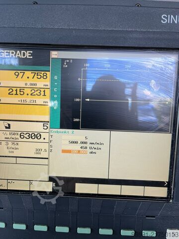 Cycle-controlled lathe Gildemeister NEF 320