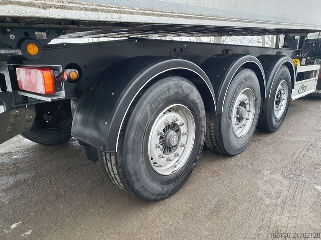 Tipper semitrailer FLIEGL Sattelkipper ALU 50m³ DHKA 390