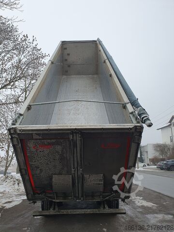 Tipper semitrailer FLIEGL Sattelkipper ALU 50m³ DHKA 390
