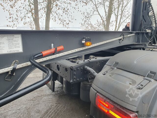 Tipper semitrailer FLIEGL 3-Achs Alu Kipper DHKA 390 - 50m³