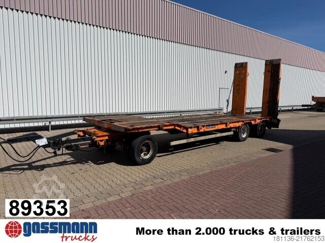 Low loader trailer Goldhofer TU3-24/80