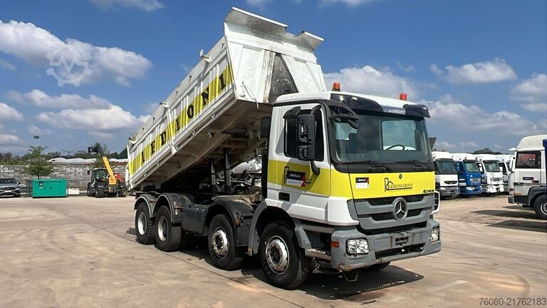 3-way tipper Mercedes-Benz Actros 4143 (EPS / GRAND PONT / LAMES / BIG AXL...