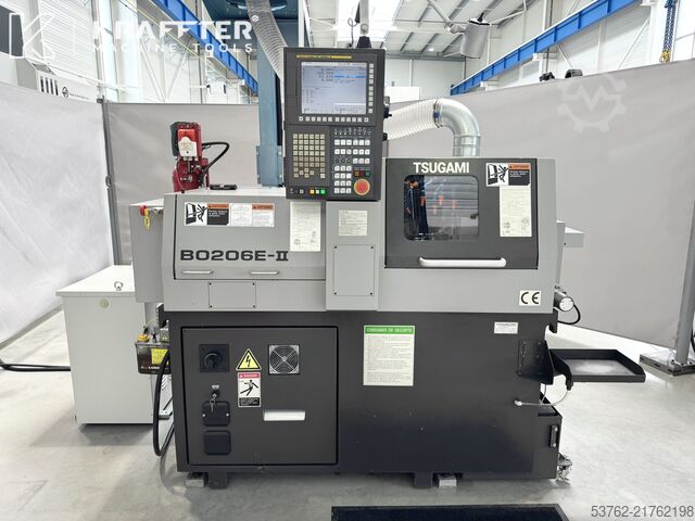 Swiss-type CNC Lathe TSUGAMI B0206E-II TSUGAMI B0206E-II