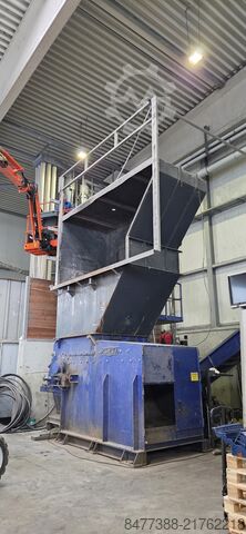 Shredder for hollow bodies, pallets, etc. ZENO ZTLL 1600x1800
