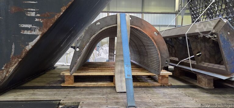 Shredder for hollow bodies, pallets, etc. ZENO ZTLL 1600x1800