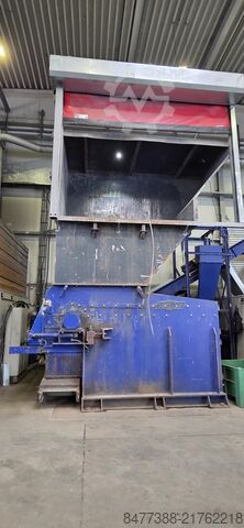Shredder for hollow bodies, pallets, etc. ZENO ZTLL 1600x1800