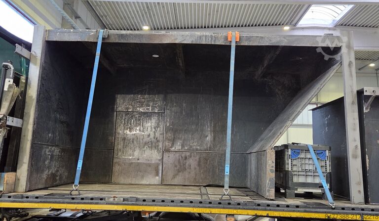 Shredder for hollow bodies, pallets, etc. ZENO ZTLL 1600x1800