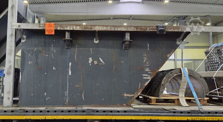 Shredder for hollow bodies, pallets, etc. ZENO ZTLL 1600x1800