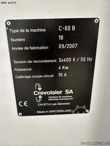Emeri grinding machine CREVOISIER C-400B
