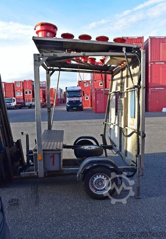 Trebbiner Absperrtafel  Trebbiner Absperrtafel