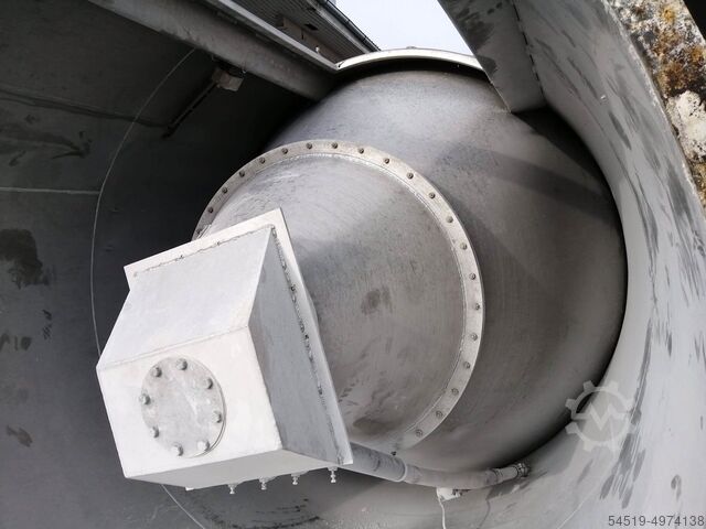 3 x 53 m³ Aluminium silos ø 2.400 mm Zeppelin 