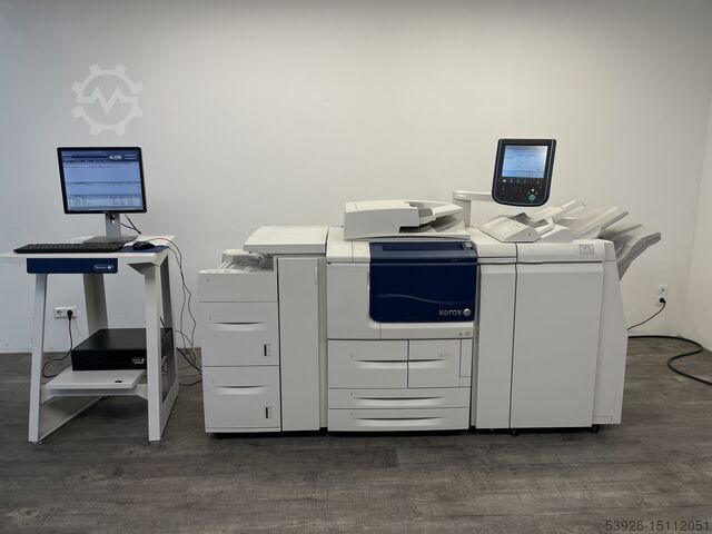 Kopierer-Welt - B/W printing machine Xerox D110 inkl. FreeFlow, Finisher, Paperdeck