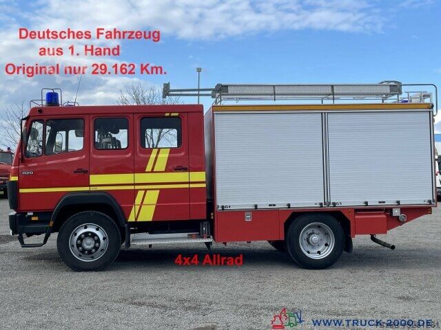 Suitcase Mercedes-Benz LK 1220 4x4 Metz Feuerwehr TLF 16/25 Pumpe+2410L