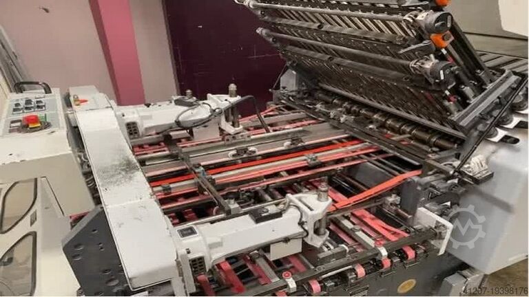 Falzmachine Heidelberg Stahlfolder KD 78/6 KZRL 32 pages
