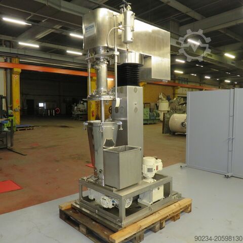 15 kW Netzsch Modell PMD Pharma 50 Edelstahl-Vormisch-Dispergierer NETZSCH PMD Pharma 50