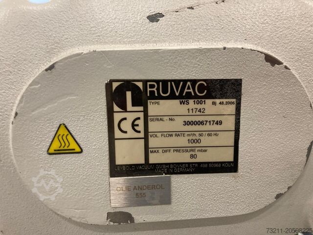 Vacuum pump Leybold SV300 + WS1001