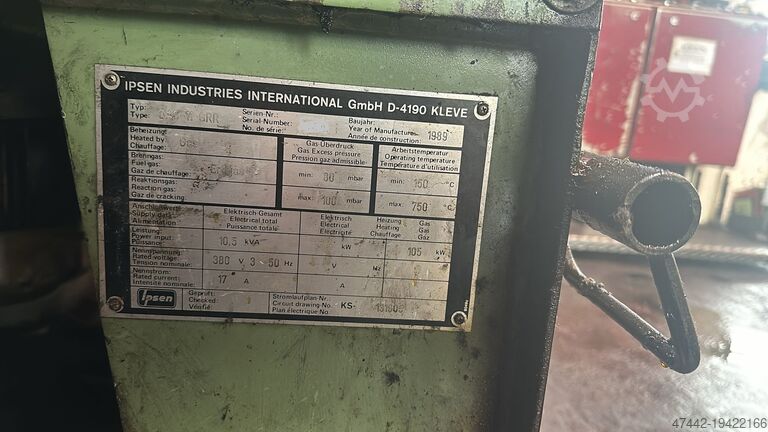 Complete KAMMEROFEN IPSEN RTQ PF-11-GRM