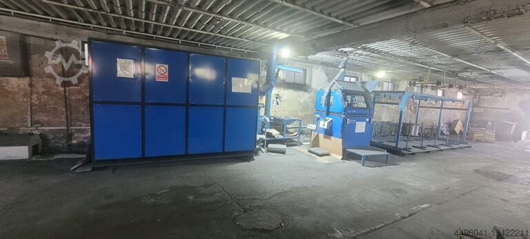 Complete line for steel wire fibers production Spajic M-1 ZSN 35