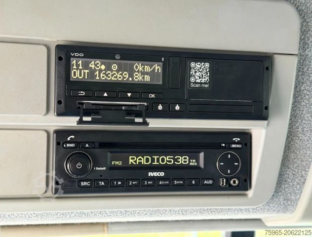 Refrigerator body van IVECO EuroCargo 75 E16 JUNGE ISOLATED BOX MITSUBISHI C