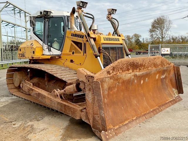 Road roller LIEBHERR PR 736 LGP * Raupe/Dozer * TOPZUSTAND