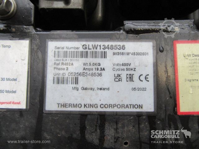 Reefer semitrailer Schmitz Cargobull Tiefkühler Standard Doppelstock Trennwand