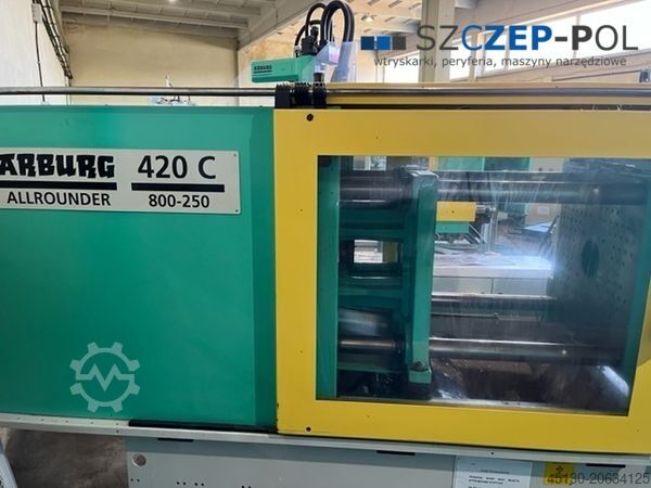 Injection molding machine Arburg 420C 800-250