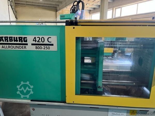 Injection molding machine Arburg 420C 800-250